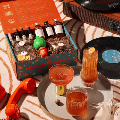 Warming Rum Cocktail And Mocktail Trio Kit image