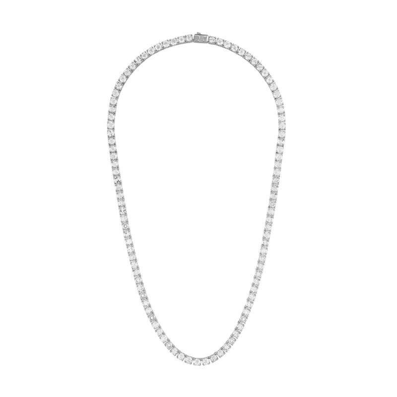 Icon Sterling Silver Tennis Necklace image