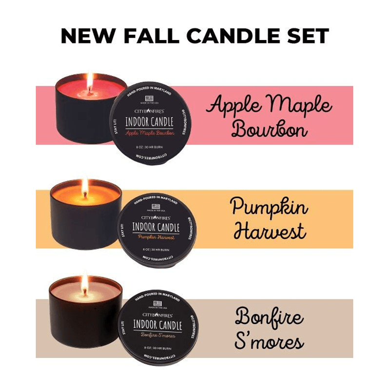 Fall Indoor Candles Gift Set image