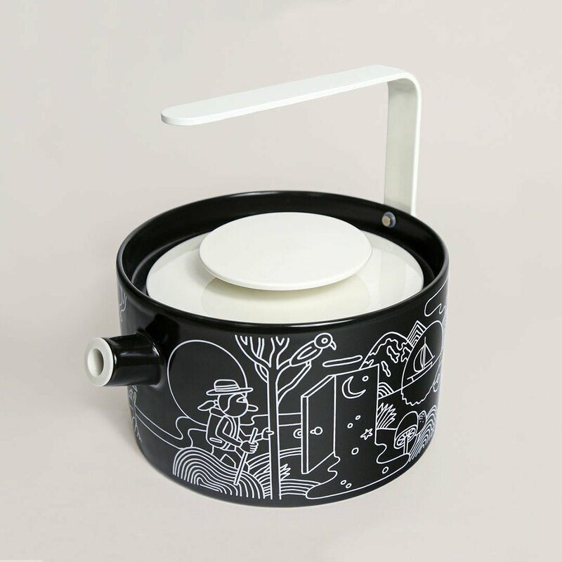 Jeremyville Artist Teapot image