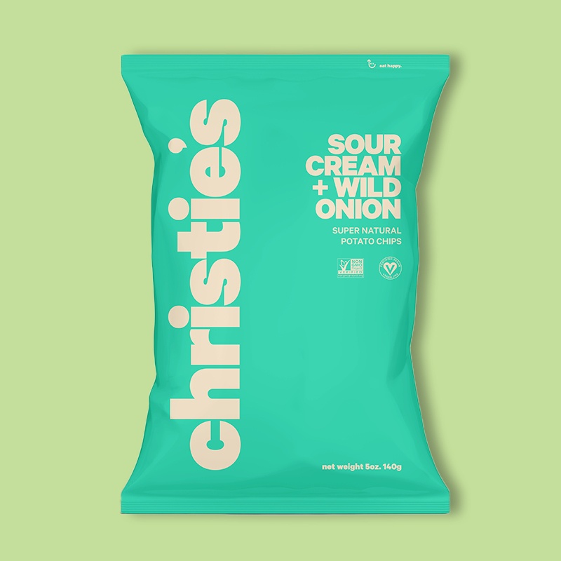 Sour Cream and Wild Onion Potato Chips 1 oz image