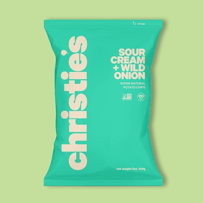 Sour Cream and Wild Onion Potato Chips 1 oz