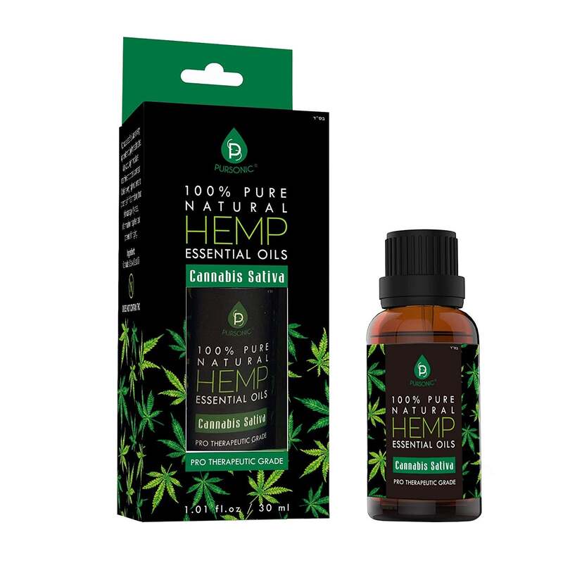 100% Pure Natural Cannabis Sativa (Hemp) Essential Oil image