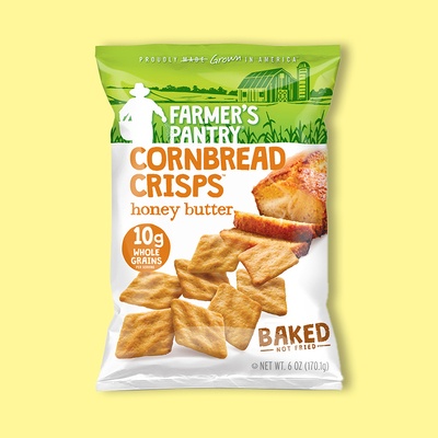 Cornbread Crisps Honey Butter 6 oz  image