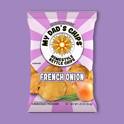 French Onion Kettle Chips 1.25 oz image