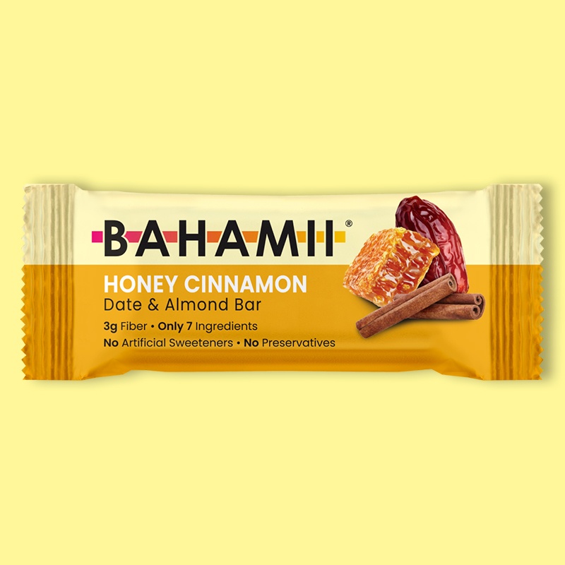Honey Cinnamon Date & Almond Bar 1.4 oz  image