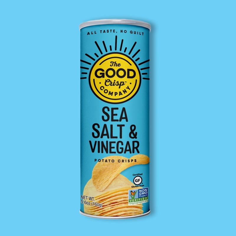 Sea Salt & Vinegar Potato Crisp 5.6 oz image
