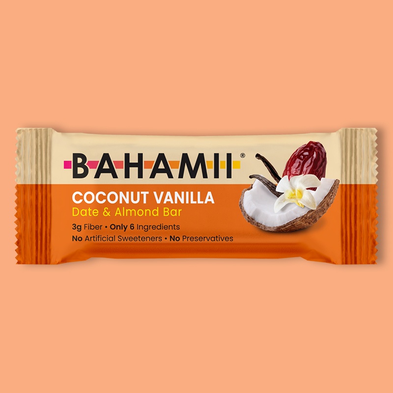 Coconut Vanilla Date & Almond Bar 1.4 oz  image
