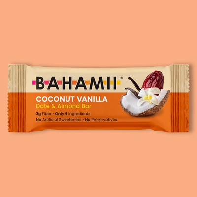 Coconut Vanilla Date & Almond Bar 1.4 oz  image