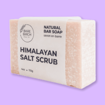 Himalayan Salt Scrub - Natural Soap Bar 4 oz image
