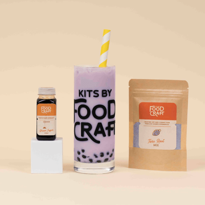 DIY Taro Bubble Tea Kit image