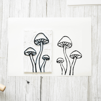 Linocut Printmaking Kit image