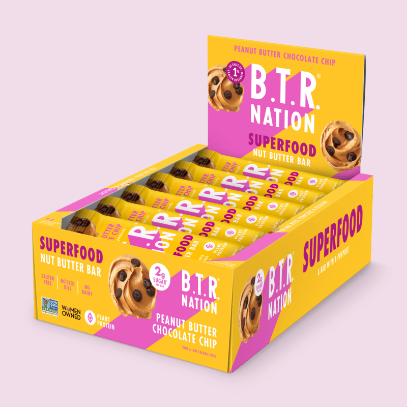 Peanut Butter Chocolate Chip Superfood Bar (12 Count) 🥜 image
