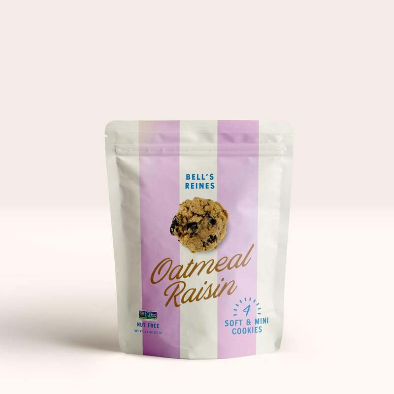 Oatmeal Raisin Soft Gourmet Mini Cookie Snack Packs image