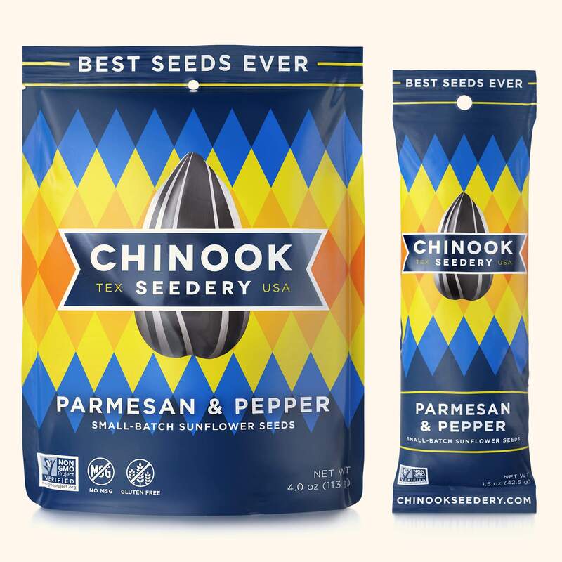 Parmesan & Pepper Sunflower Seeds 4 oz Case of 12 Large Bags image