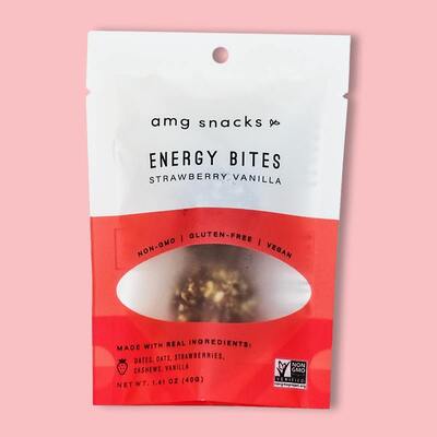 Strawberry Vanilla Energy Bites 1.4 oz image