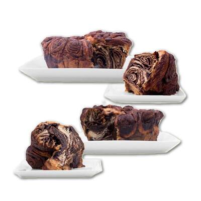 2 Round Cinnamon & 1 Round Chocolate Babka image
