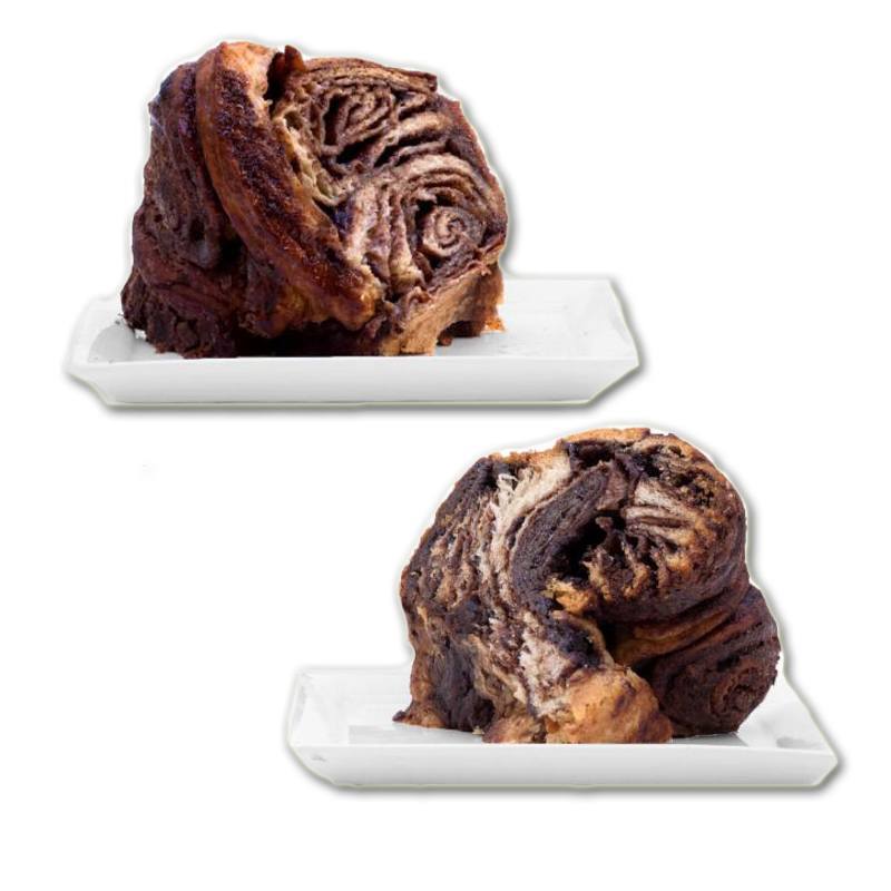 2 Round Chocolate & 1 Round Cinnamon Babka image