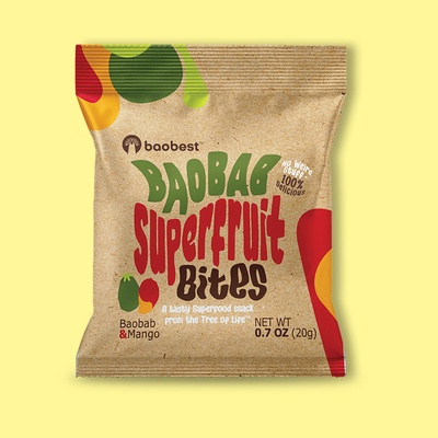 Mango & Baobab Superfruit Bites 0.7 oz image