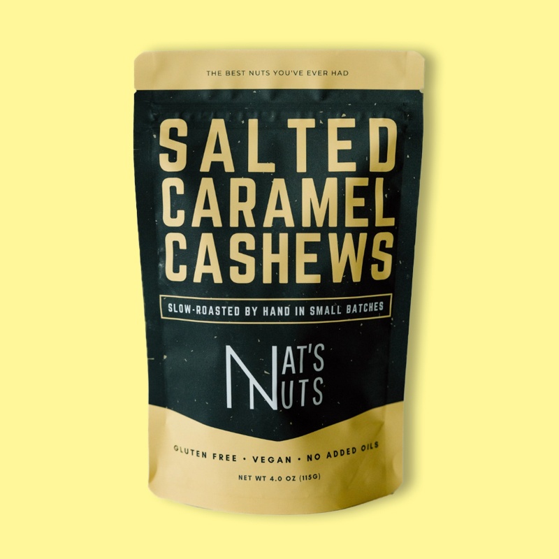 Salted Caramel Cashews 4 oz image