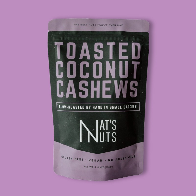 Toasted Coconut Cashews 4 oz image