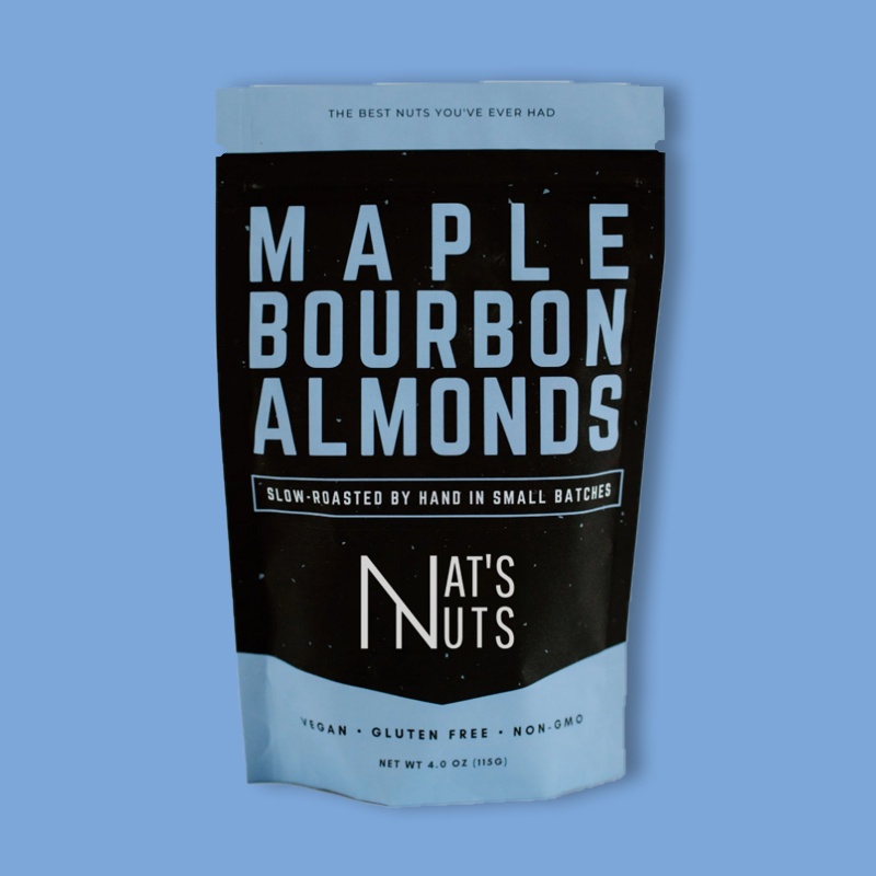 Maple Bourbon Almonds 4 oz image