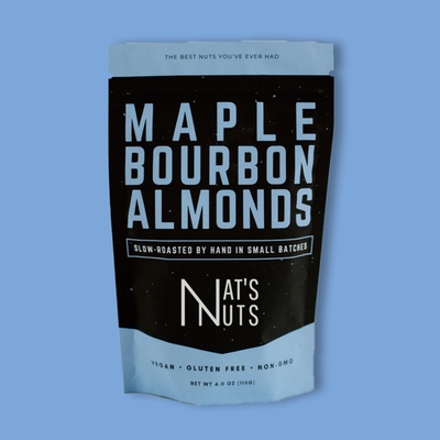 Maple Bourbon Almonds 4 oz image