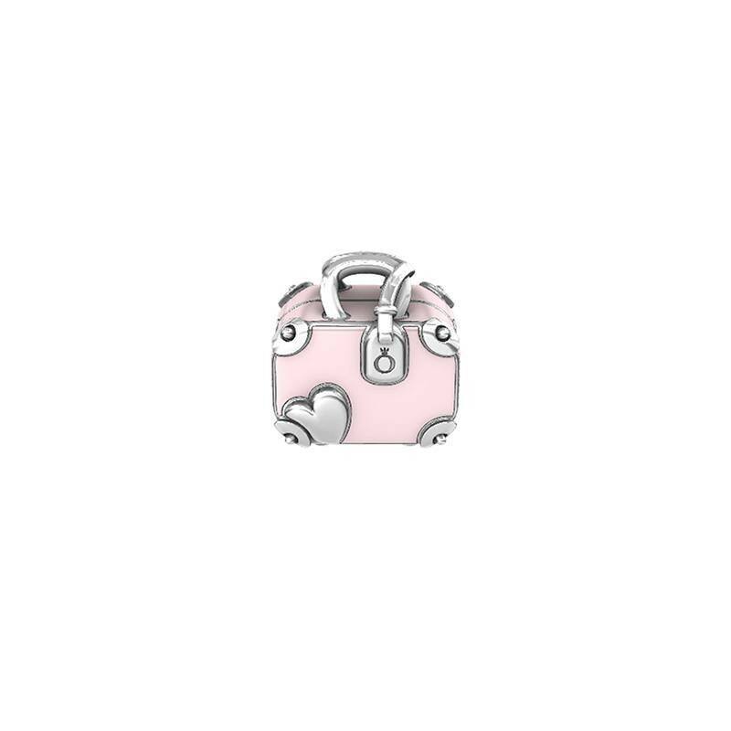 Pink Travel Bag Charm image