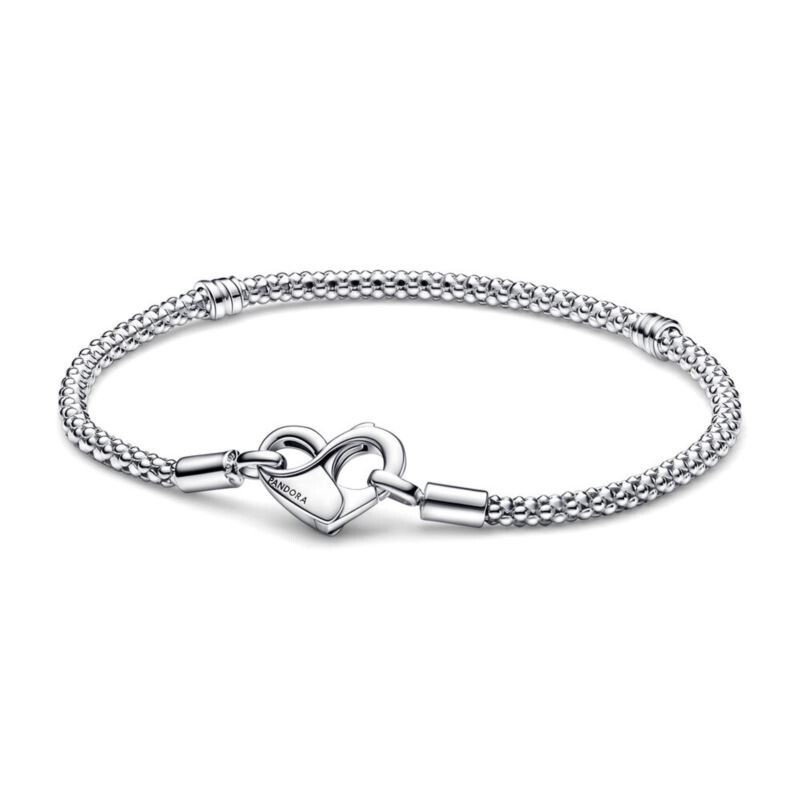 Studded Chain Bracelet, Silver image