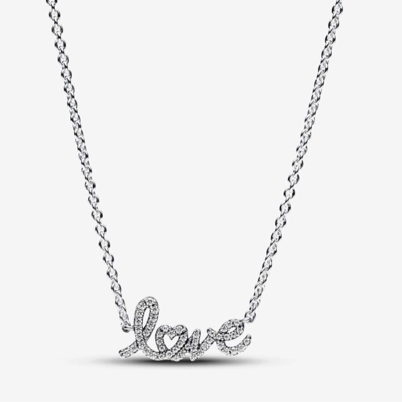 Handwritten Love Collier Necklace image