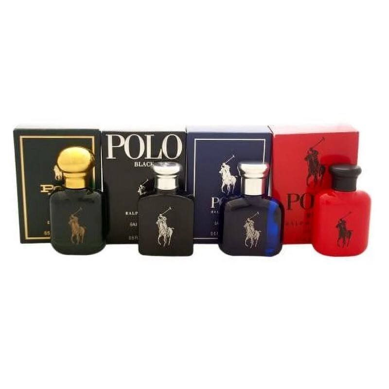 Polo (M) 4Pc Mini Set - Red 15ML EDT/ Blue 15ML EDT/ Black 15ML EDT/ Green 15ML EDT image