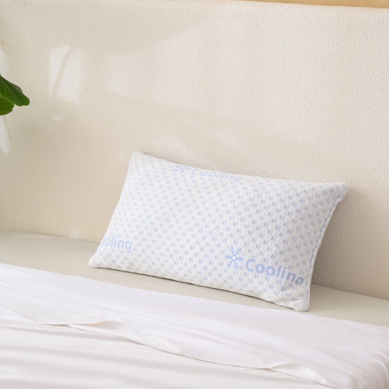 Cooling Memory Foam Bed Pillow - (28x16) image