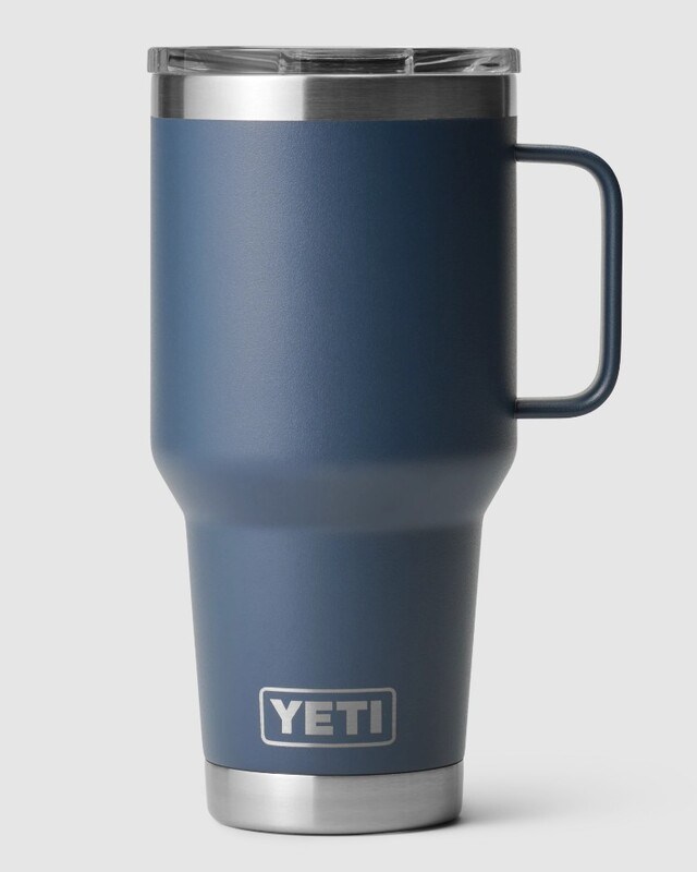 RAMBLER 30 oz TRAVEL MUG WLID NAVY image