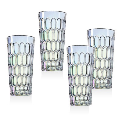 12 - Ounce Tumblers - (4 Piece) - (Rex Rainbow) image