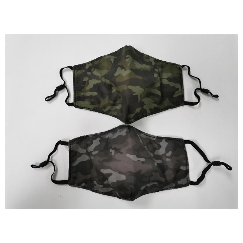 2 - Pack Mens Face Mask - (Camo) image