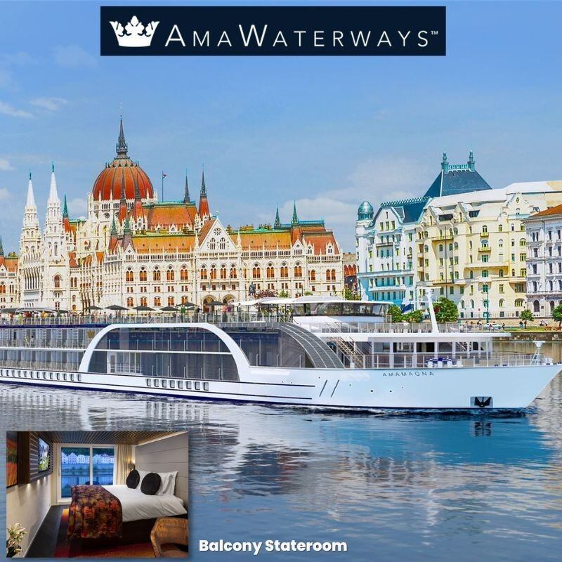 7 Night European River CruiseBalcony Stateroom image