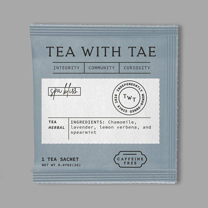 Spa Bliss Single Overwrap Tea Bag 0.70 oz image