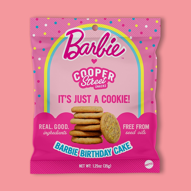 It's Just a Cookie - Barbie Birthday Cake 1.25 oz image