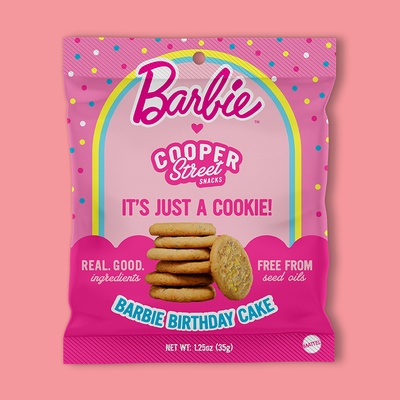 It's Just a Cookie - Barbie Birthday Cake 1.25 oz image