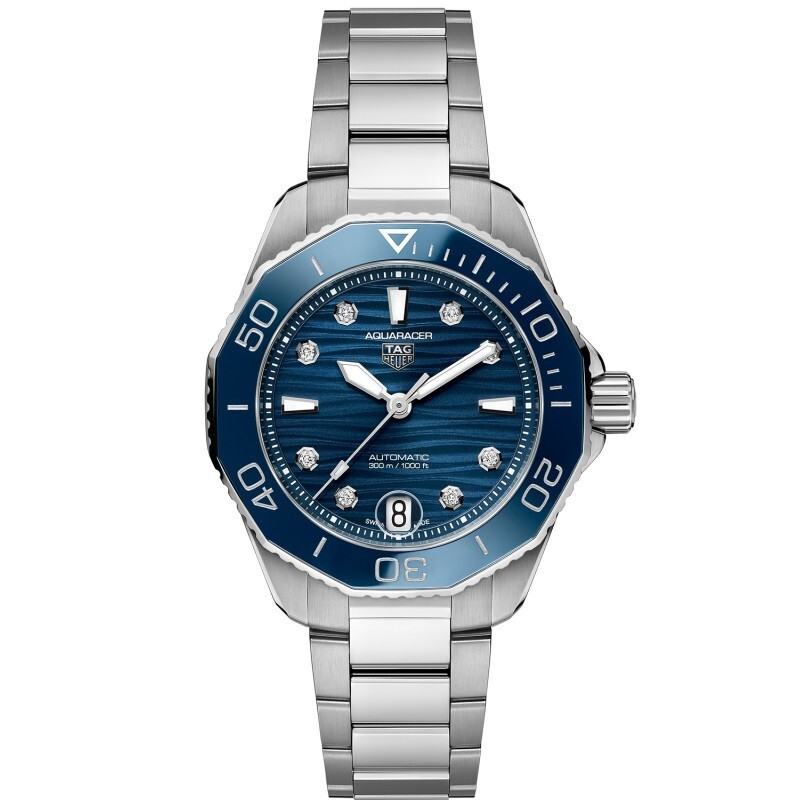 TAG HEUER AQUARACER LADIES WATCH BL DIAL image