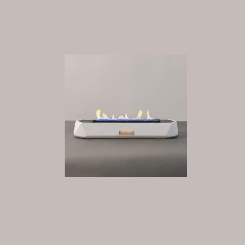 The Runner Tabletop Fire Bowl - White image