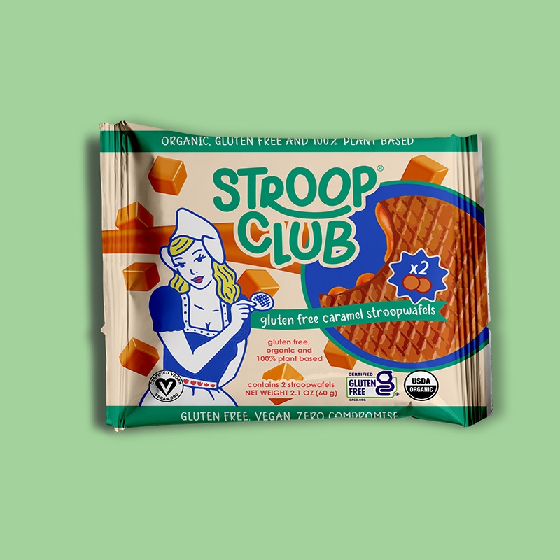 Gluten-Free Caramel Stroopwafel 2-pack 2.1 oz image