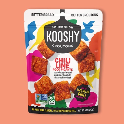 Chili Lime Sourdough Croutons 5 oz image