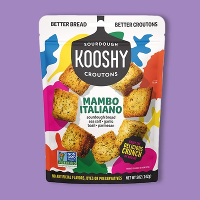 Mambo Italiano Sourdough Croutons 5 oz image