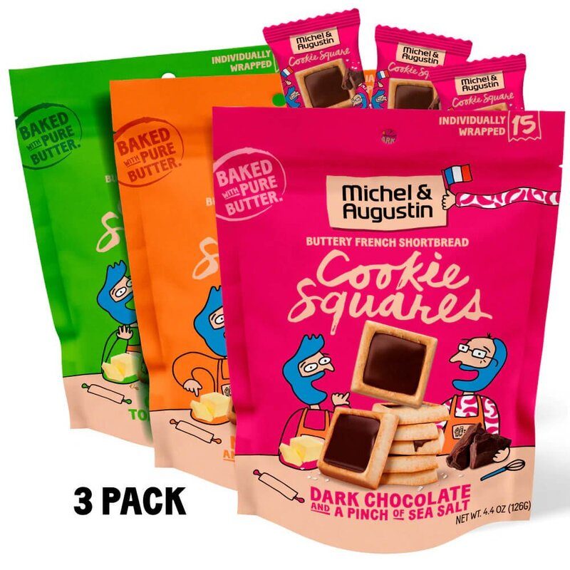 Cookie Squares - Variety Pack - 3 Bags image