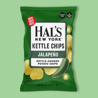 Jalapeno Potato Chips 2 oz image