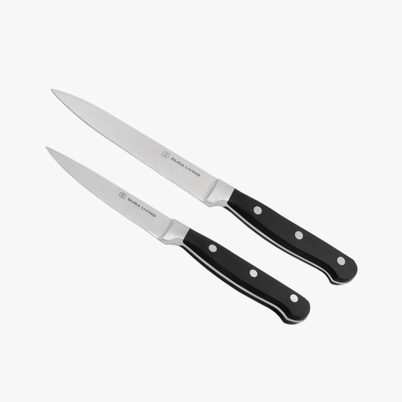 Superior 2-Piece Kitchen Knife Set - Black image