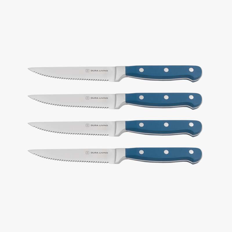 Superior Set of 4 Steak Knives - Royal Blue image