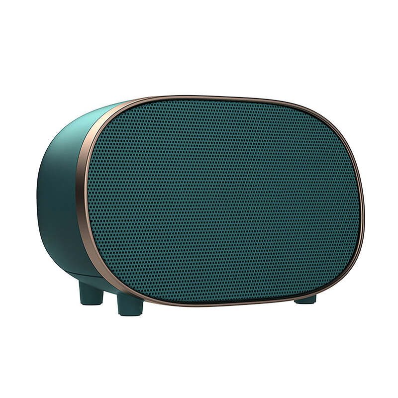 Portable Hifi Vintage Retro Style Wireless Speaker - Green image
