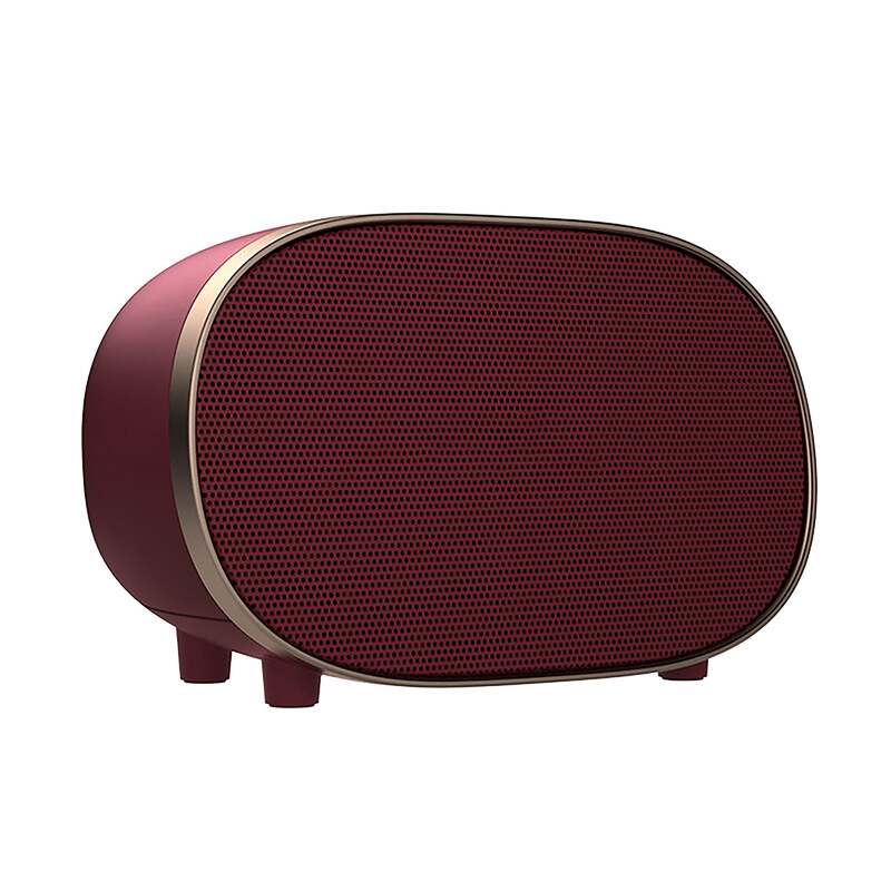 Portable Hifi Vintage Retro Style Wireless Speaker - Red image